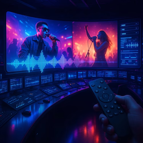 TV control room